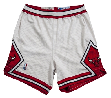 1994-95 Michael Jordan Game Used Chicago Bulls Home "45" Shorts (Meza LOA)